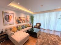 Posezení v ubytování Nai Thon beachfront apartment by Lofty
