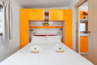 Posteľ alebo postele v izbe v ubytovaní Club del Sole Rivaverde Easy Camping Village