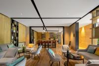 Posezení v ubytování Echarm Hotel Kunming Changshui International Airport