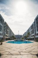 Půdorys ubytování New apartment 1 BR and reception for long term in Fanadir Bay Hurghada