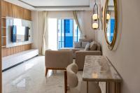 Půdorys ubytování New apartment 1 BR and reception for long term in Fanadir Bay Hurghada