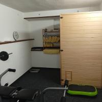 Fitness centrum a/nebo fitness zařízení v ubytování Pension Lukas