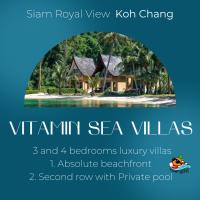 Půdorys ubytování Vitamin sea villas Koh Chang