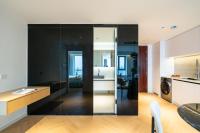 John's Apartmentにあるキッチンまたは簡易キッチン