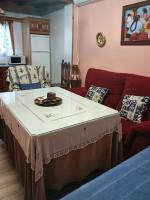 A seating area at Apartamento Cerro De Las Salinas