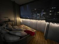 MP Tripla Luxury Apartment Helsinkiにあるベッド