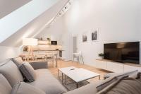 TV a/nebo společenská místnost v ubytování Residence Krušec