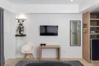 The Core Gallery Hotelにあるテレビまたはエンターテインメントセンター