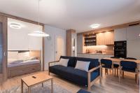 Kuchyň nebo kuchyňský kout v ubytování Residence Krušec