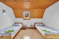 Postel nebo postele na pokoji v ubytování Ubytování nad Bisonem