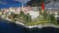 The floor plan of Villa Central Varenna