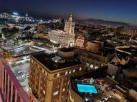 Výhľad na mesto Malaga alebo výhľad na mesto priamo z apartmánu