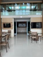 Et tv og/eller underholdning på Brisas do Lago em Brasília