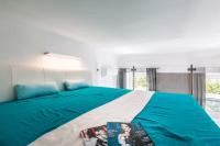 Posteľ alebo postele v izbe v ubytovaní BpR Szondi Cozy Apartment