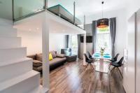 Posedenie v ubytovaní BpR Szondi Cozy Apartment