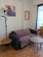 A seating area at Apartamento MIRAMAR