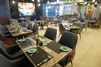 En restaurant eller et andet spisested på The Pearl Petal