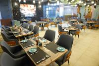 En restaurant eller et andet spisested på The Pearl Petal