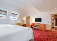 Hotel Zentral Leónにあるテレビまたはエンターテインメントセンター