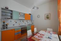 Kuchyň nebo kuchyňský kout v ubytování Apartmán Promenáda