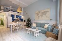 Posezení v ubytování Le Méditarranéen de COUP DE COEUR APPARTEMENTS