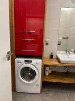 Kúpeľňa v ubytovaní Apartamenty Wierzbowa 5