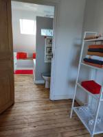 Posteľ alebo postele v izbe v ubytovaní Chambres d'hôtes de charme sur LE MANS