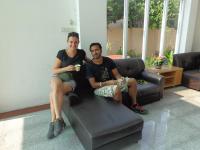 Posezení v ubytování A&S Residence Kanchanaburi