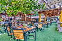 Restaurace v ubytování Atlantida Lodge Cahuita