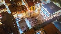 Nespecifikovaný výhled na destinaci Gijón nebo výhled na město při pohledu z hotelu