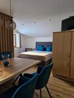 Łóżko lub łóżka w pokoju w obiekcie Apartmenthaus Kristall