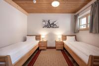 Łóżko lub łóżka w pokoju w obiekcie AUSTRIA APPART - natural Lifestyle Appartements auf der Piste