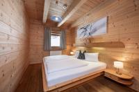 Łóżko lub łóżka w pokoju w obiekcie AUSTRIA APPART - natural Lifestyle Appartements auf der Piste