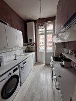 Kuchyňa alebo kuchynka v ubytovaní Appartement Pont des Catalans