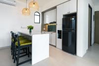 Greenforest Anahata Villa Resortにあるキッチンまたは簡易キッチン