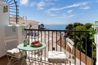 Balkón alebo terasa v ubytovaní Balcones de Benalmadena