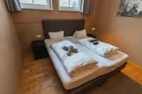 Posteľ alebo postele v izbe v ubytovaní Landhaus Flasch