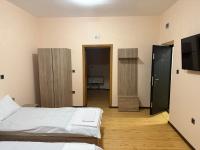 Postel nebo postele na pokoji v ubytování Къща за гости Савана, Пловдив, летище Пловдив, Ягодово