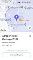 Půdorys ubytování Appart de luxe S1 à 12 mn de l'aéroport