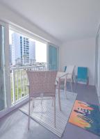 Ein Balkon oder eine Terrasse in der Unterkunft Shoreline Towers #3022