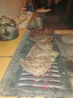Equipo para parrilladas disponible en la posada