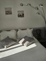 Postel nebo postele na pokoji v ubytování Apartments iris
