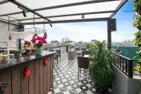 Solare De Monte Hotel & Spaにあるバルコニーまたはテラス