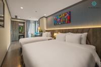 Solare De Monte Hotel & Spaにあるベッド