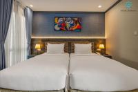 Solare De Monte Hotel & Spaにあるベッド