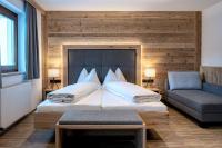 Posteľ alebo postele v izbe v ubytovaní Gäste-Appartementhaus - Urlaubsresort Hafele