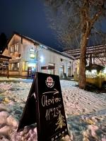 Penzion a Restaurace u Sousedů v zimě