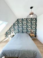 Posteľ alebo postele v izbe v ubytovaní Duplex neuf Hyper Design - Piscine chauffée