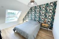 Posteľ alebo postele v izbe v ubytovaní Duplex neuf Hyper Design - Piscine chauffée