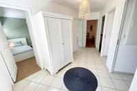 Posteľ alebo postele v izbe v ubytovaní Charmant T3 Ultra cosy Jardin 50m des plages